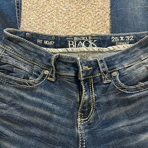 Buckle jeans straight leg 25x32